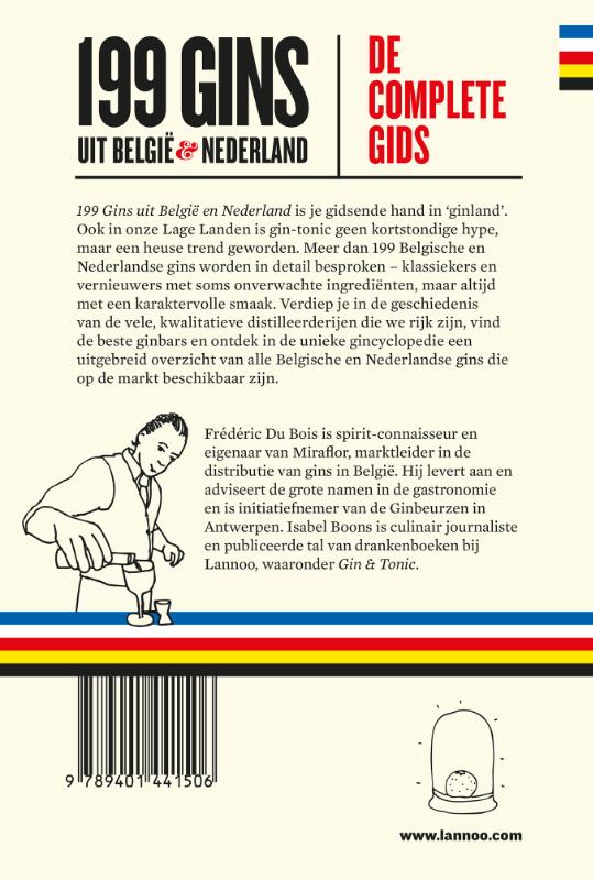 De complete gids  -   199 gins uit België en Nederland achterkant