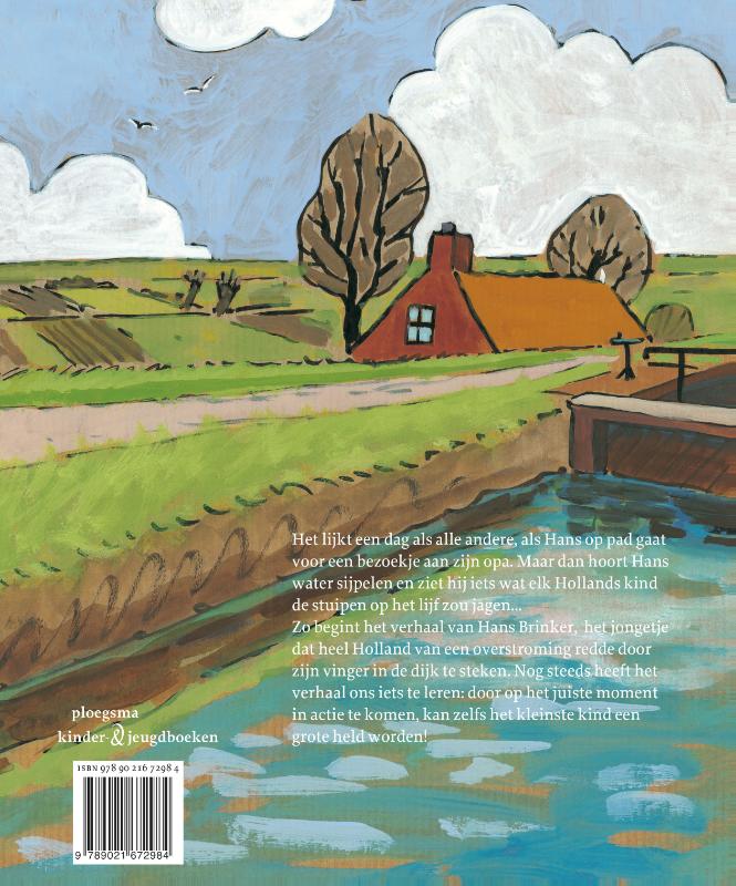 Het verhaal van Hans Brinker / Ploegsma kinder- & jeugdboeken achterkant