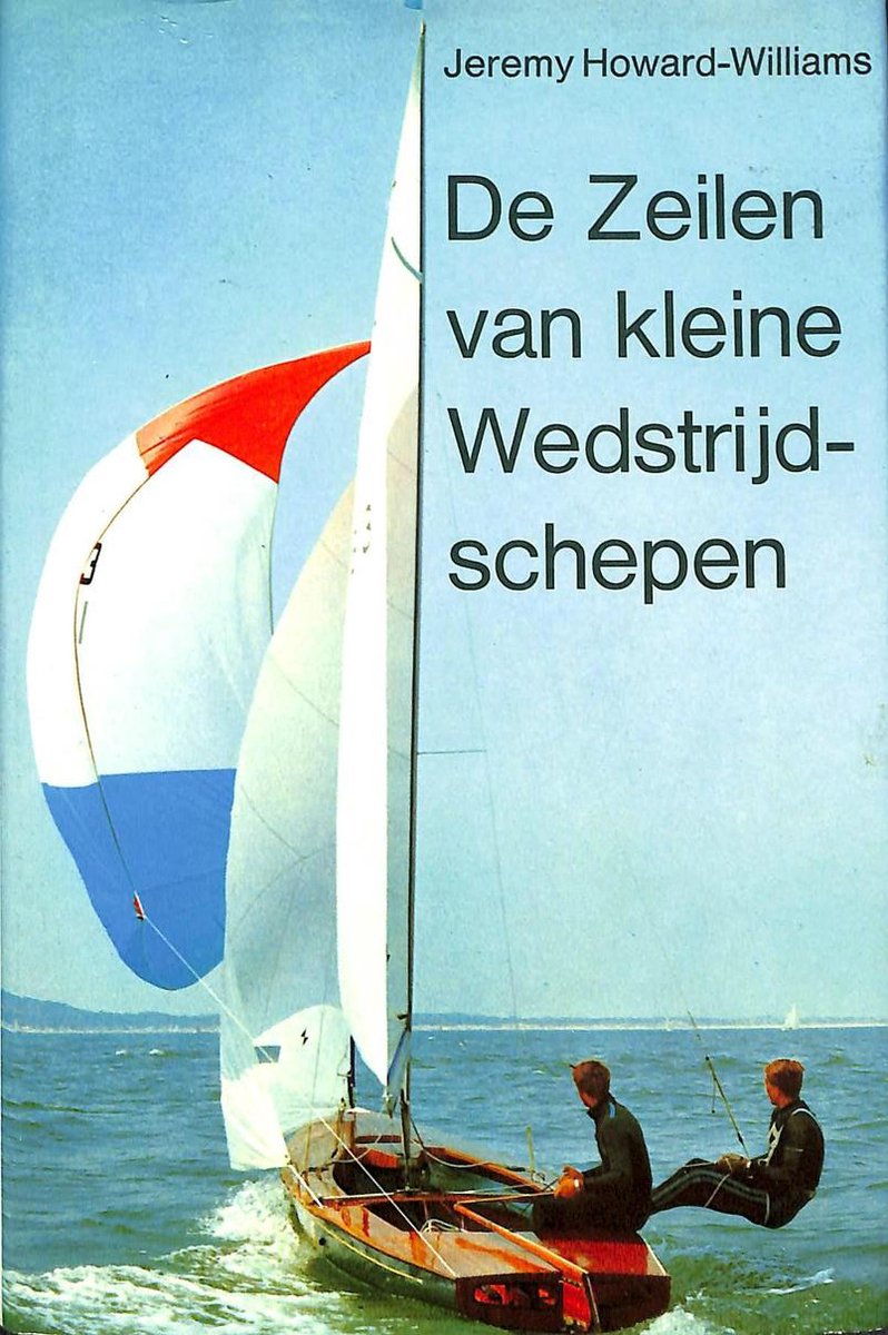 De zeilen van kleine wedstrijdschepen