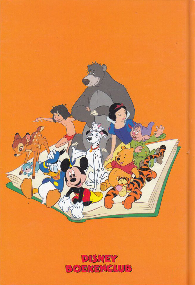 Drie kleine zwerfkatjes / Disney Boekenclub achterkant