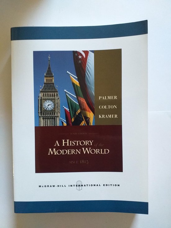 R. R. Palmer A History Of The Modern World