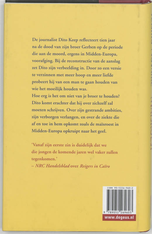 Maisroest achterkant