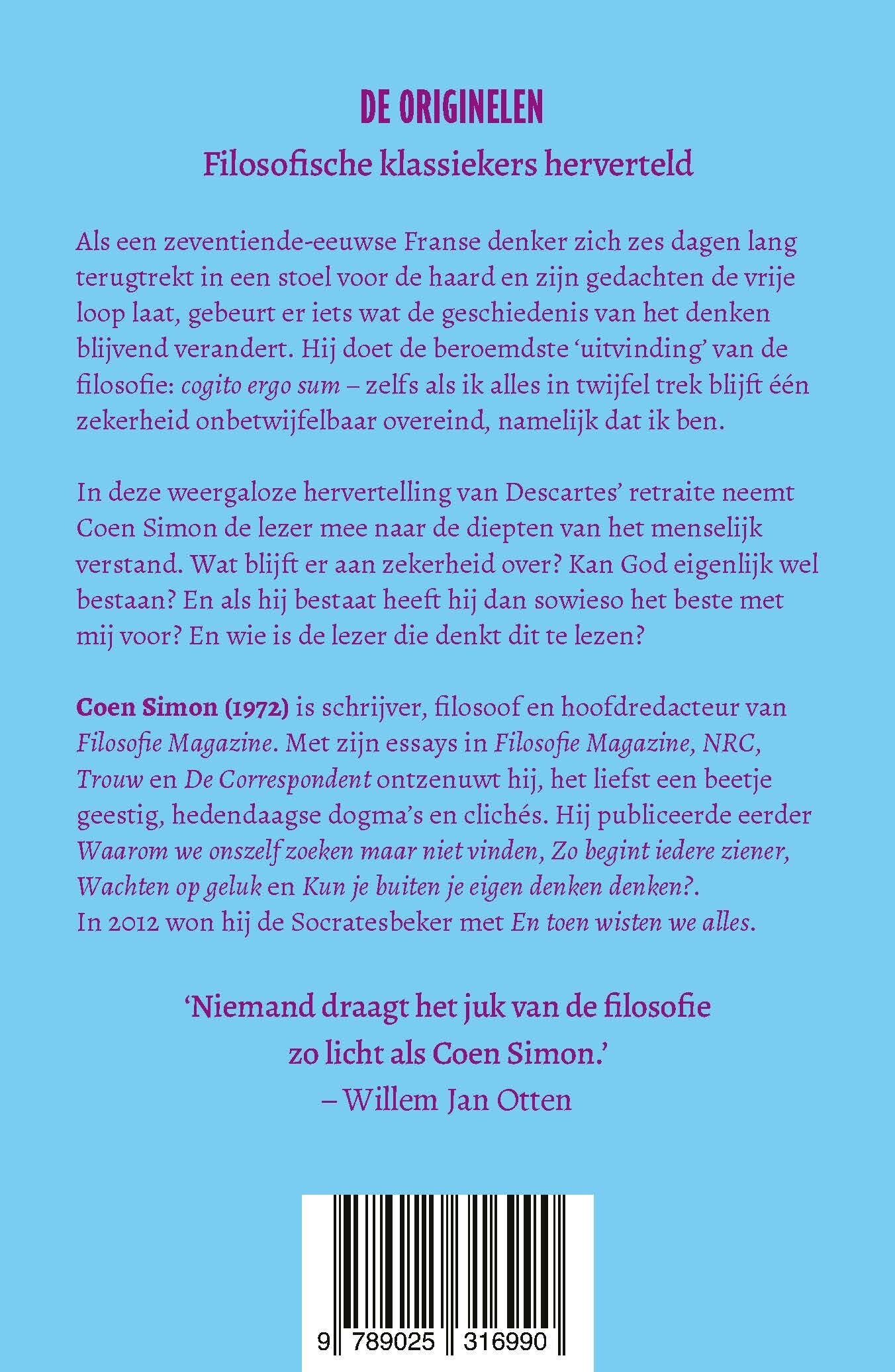 Ik denk dat ik ben / De originelen / 1 achterkant