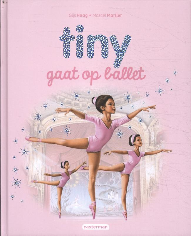 Tiny album groot formaat met glittercover: Tiny gaat op ballet / Tiny met glittercover (groot) / 1