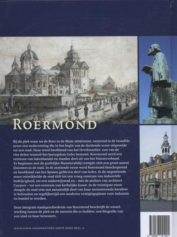 Roermond / Maaslandse monografieen (groot formaat) / 12 Roermond / Maaslandse monografieen (groot formaat) / 12 achterkant