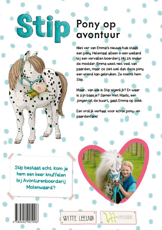 Pony op avontuur / Stip achterkant