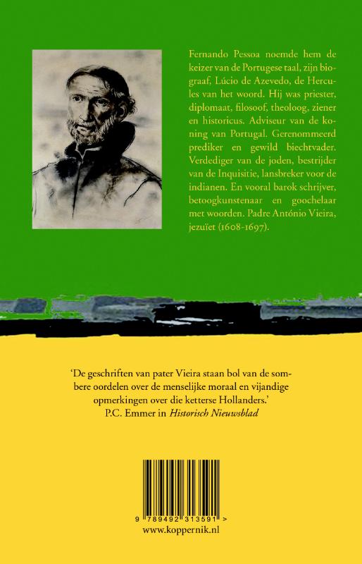 Hollanders en indianen achterkant