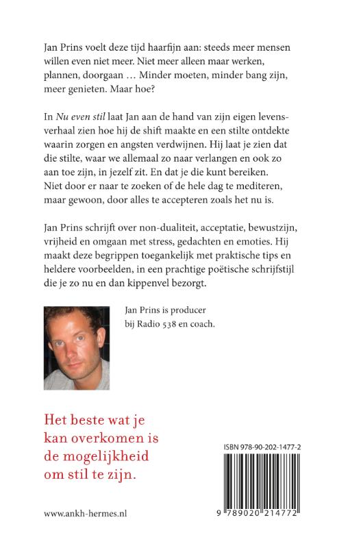Nu even stil achterkant