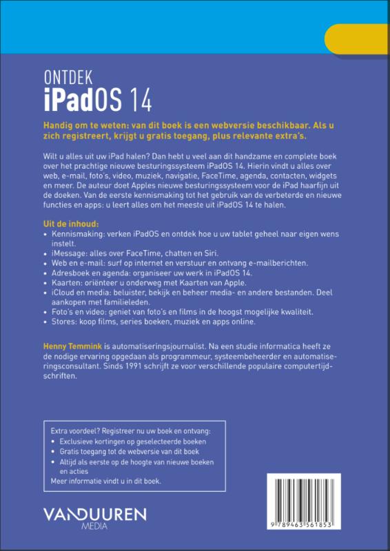 Ontdek  -   Ontdek iPadOS 14 achterkant