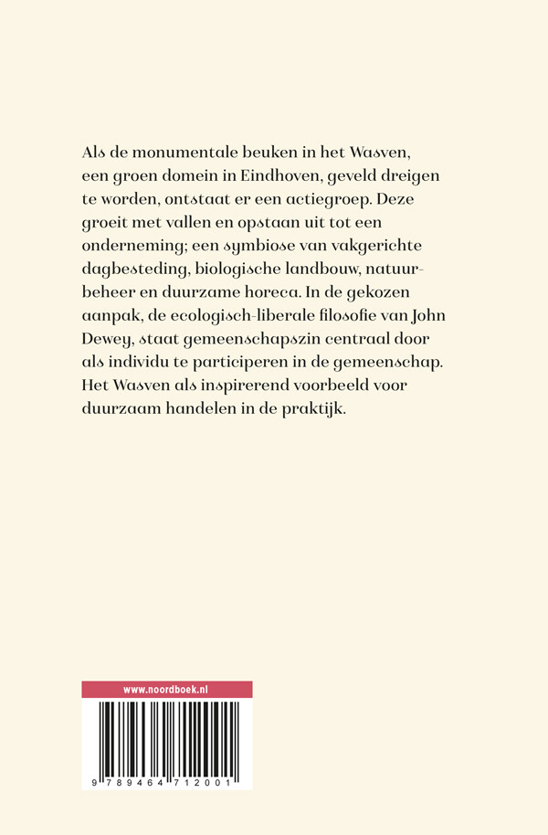 Groen in alles wat we doen achterkant