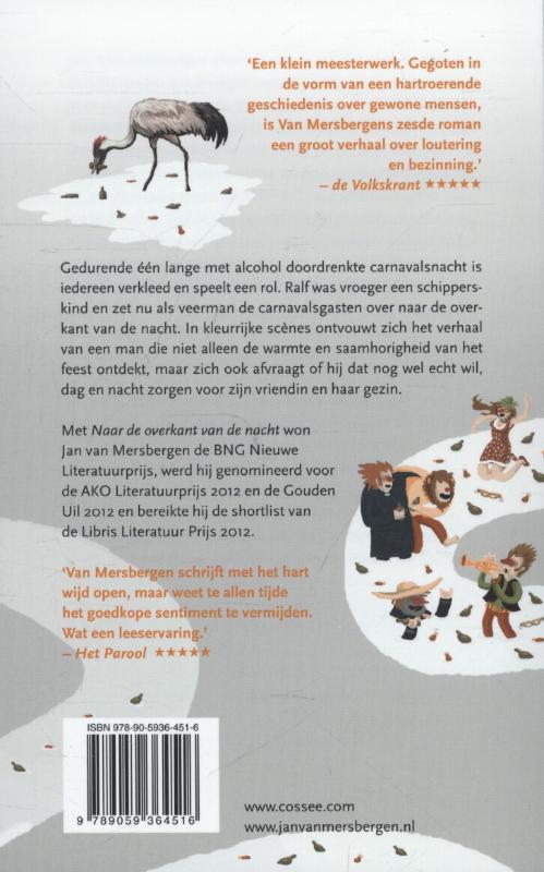 Naar de overkant van de nacht Naar de overkant van de nacht achterkant