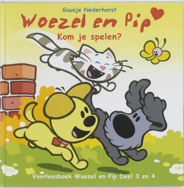 boekenbalie_9789048810871_cover Kom je spelen? / Woezel & Pip