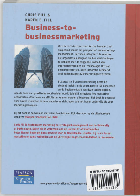 Business-to-businessmarketing achterkant
