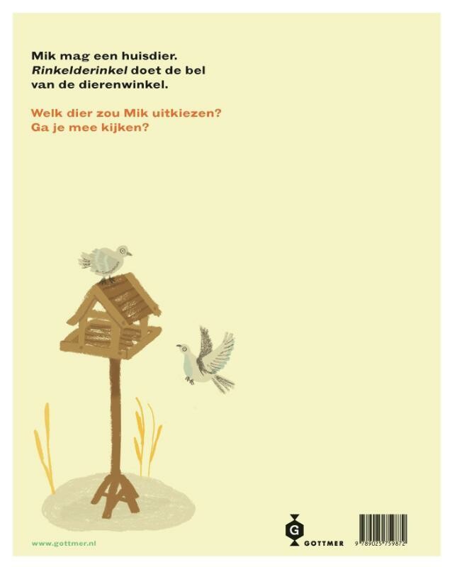 Dag meneer, hebt u een hond? achterkant