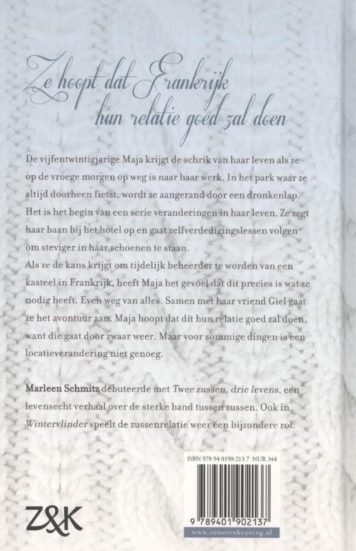 Wintervlinder achterkant