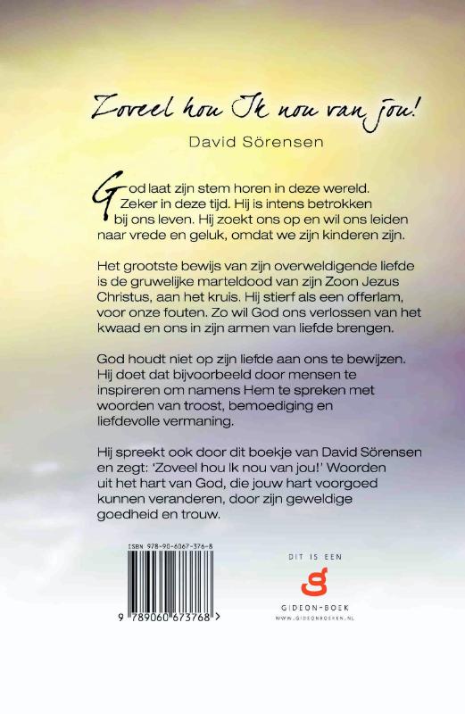 ZOVEEL HOU IK NOU VAN JOU achterkant