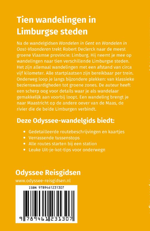 Wandelen in Limburg (B) / Uit je kot achterkant