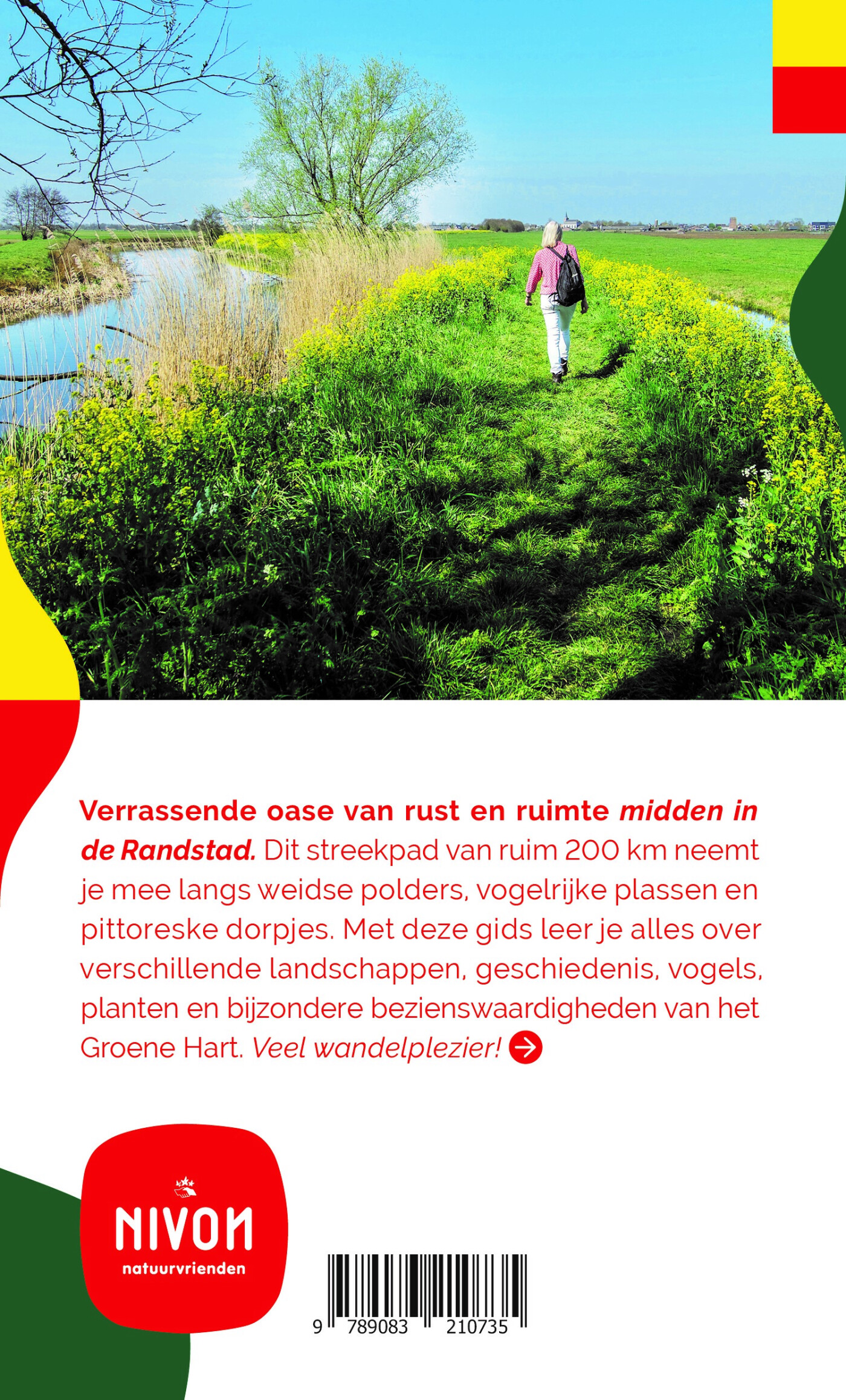 Groene Hartpad streekpad 12 achterkant