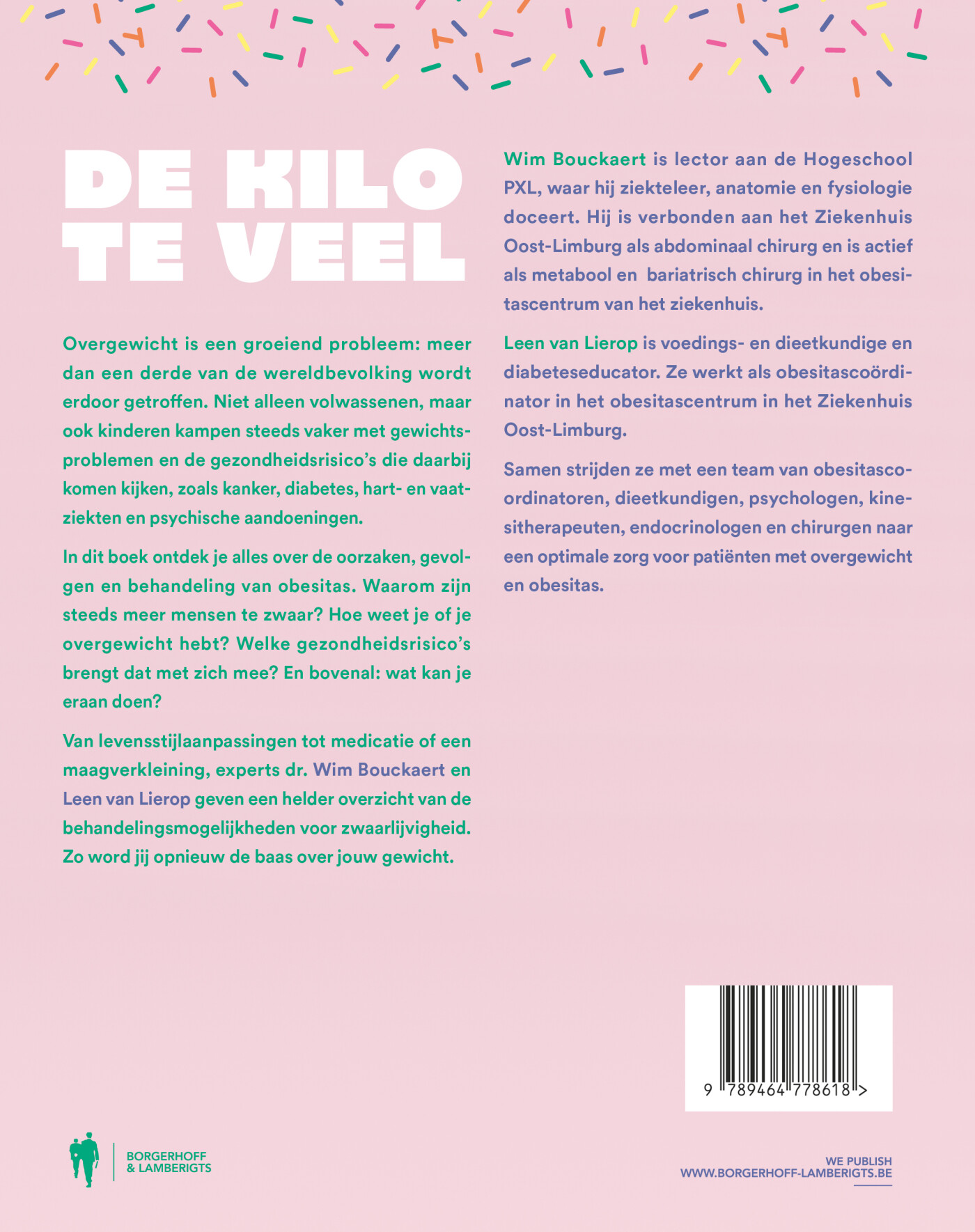 De kilo te veel achterkant