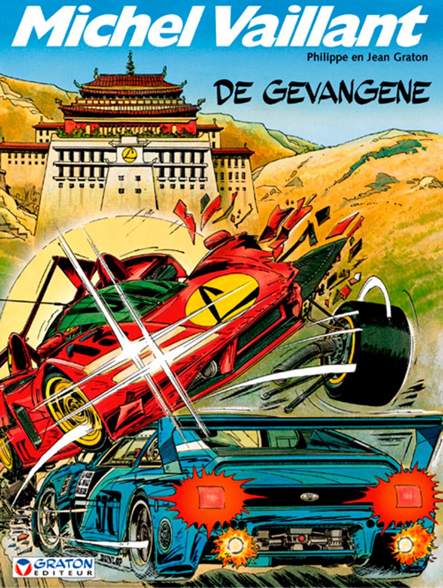 boekenbalie_9789070816322_cover De gevangene / Michel Vaillant / 59