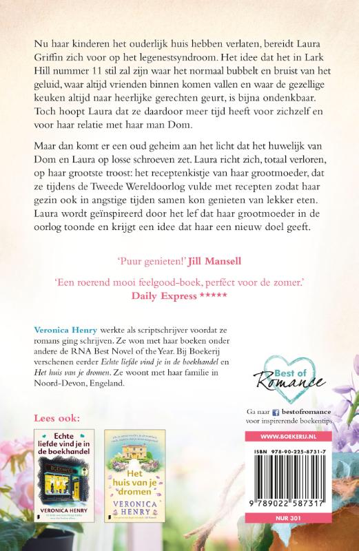 Een recept voor geluk achterkant