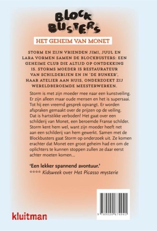 Het geheim van Monet / Blockbusters achterkant