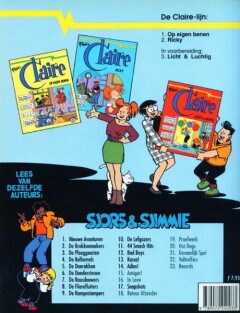 Op eigen benen / Claire / 1 achterkant