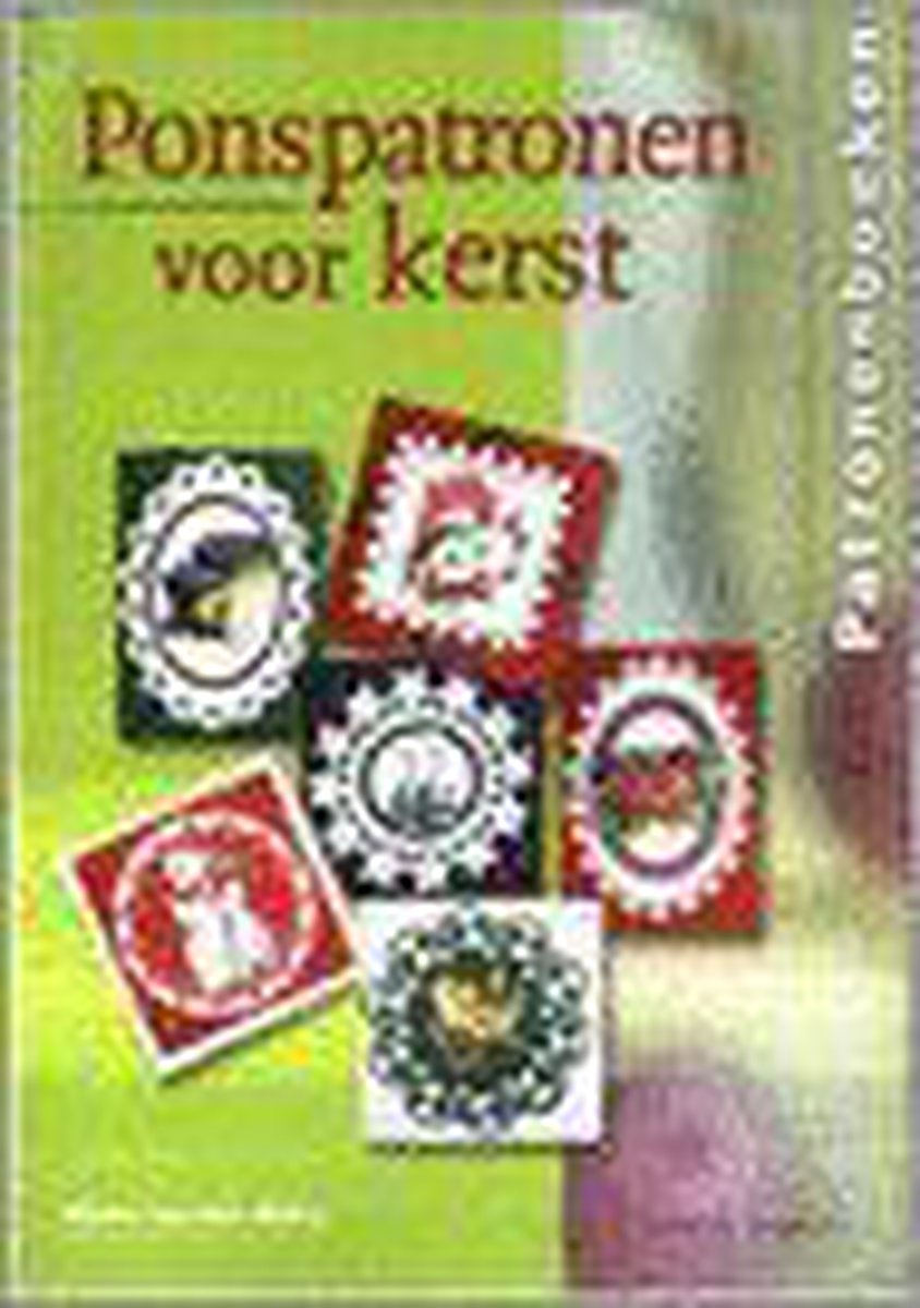 Ponspatronen voor kerst / Patronenboeken