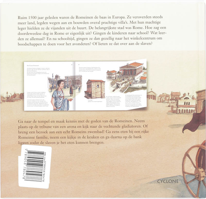 Bij de Romeinen / Wat ik weten wil achterkant
