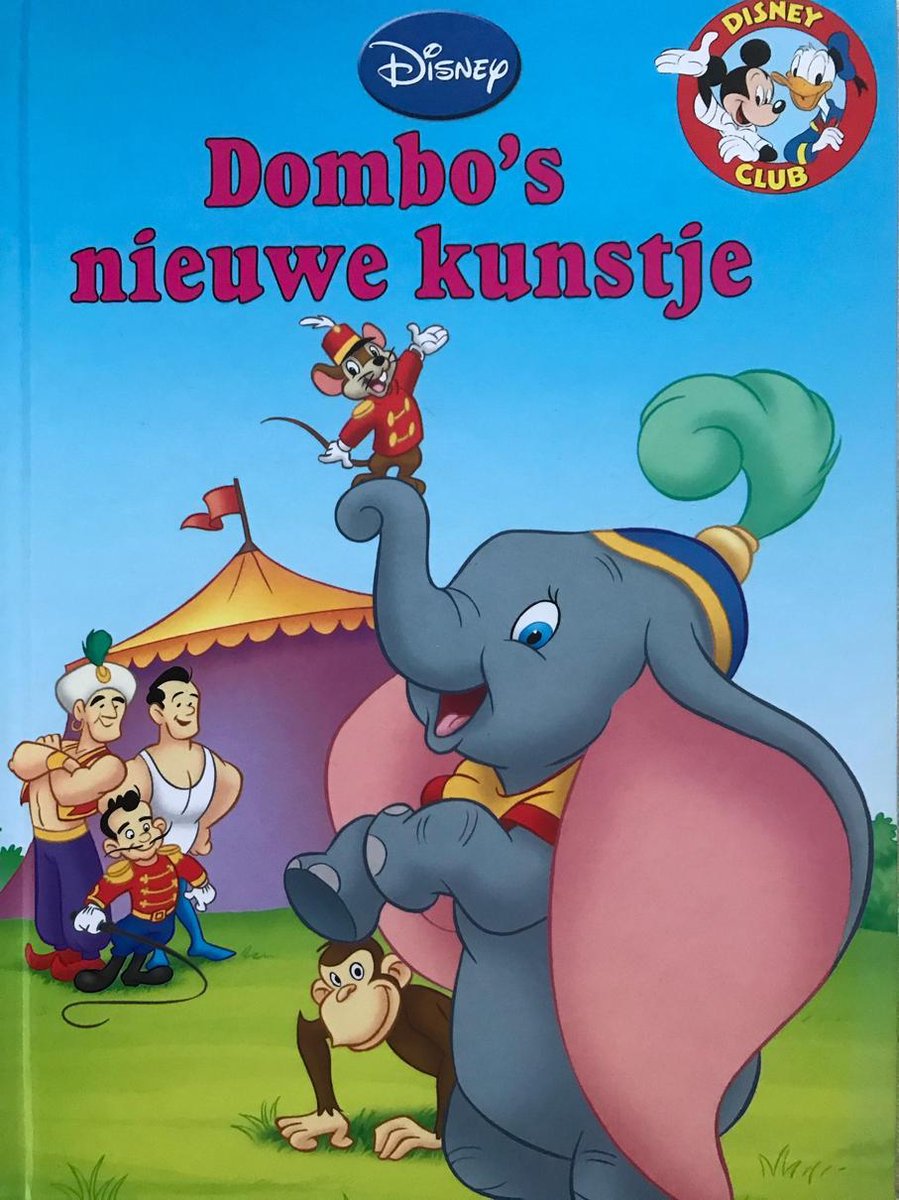 Dombo's nieuwe kunstje Disney boek met luister-CD