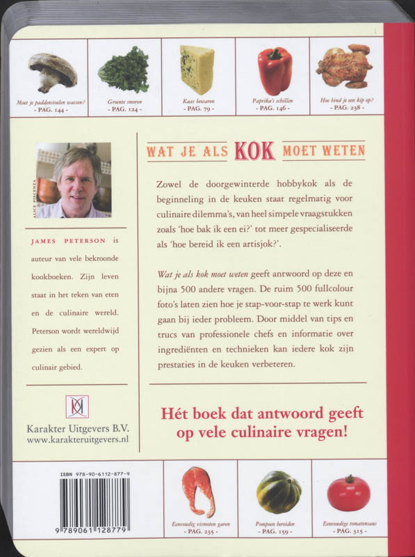 Wat je als kok moet weten achterkant