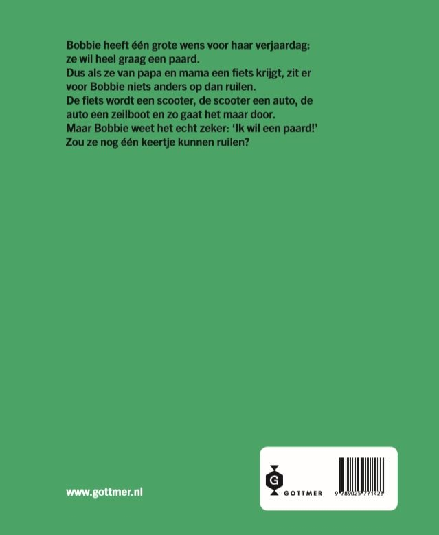 Ik wil een paard achterkant