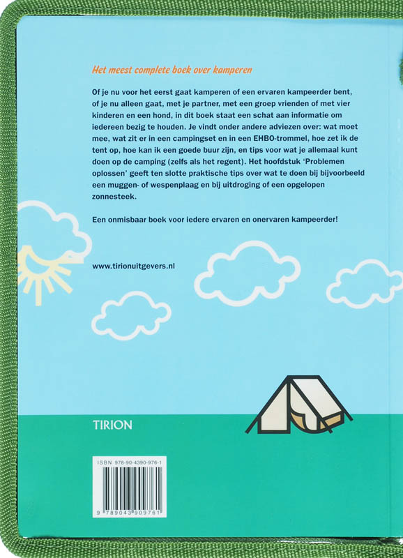 Handboek kamperen Handboek kamperen achterkant