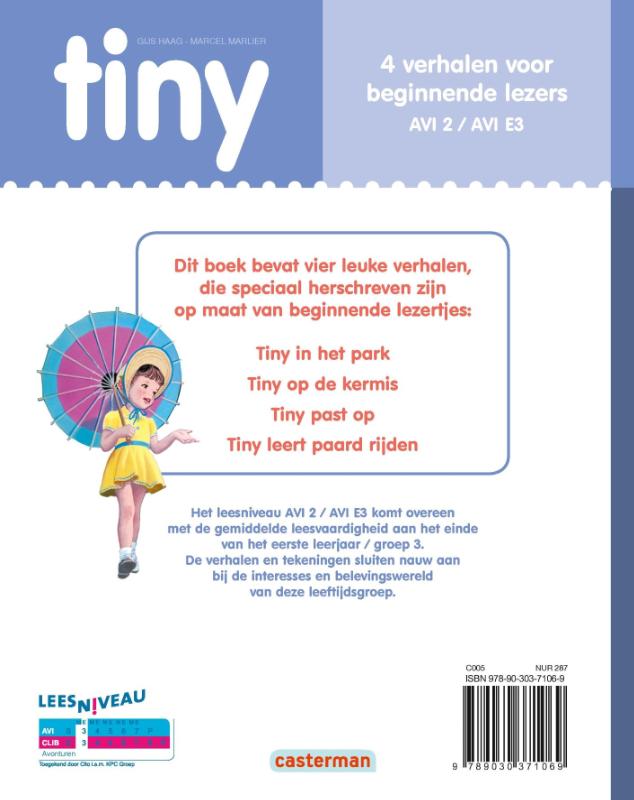 Tiny / AVI 2/AVI E3 / Tiny prentenboeken - relook / 1 achterkant