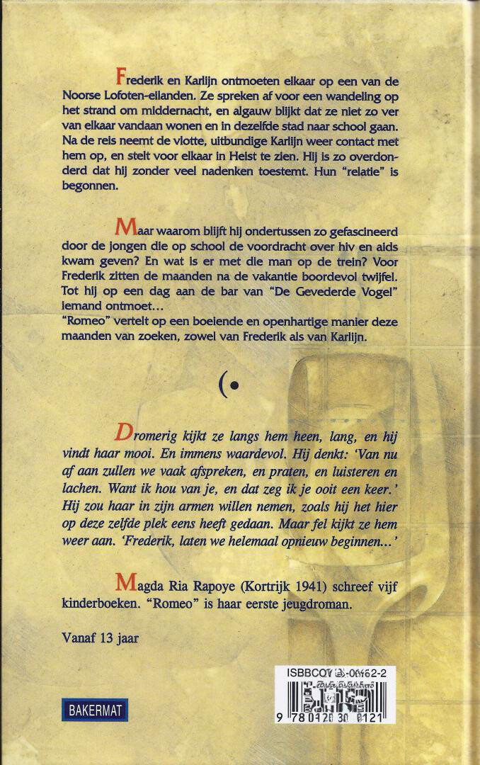 Romeo, of Links van de lindeboom achterkant