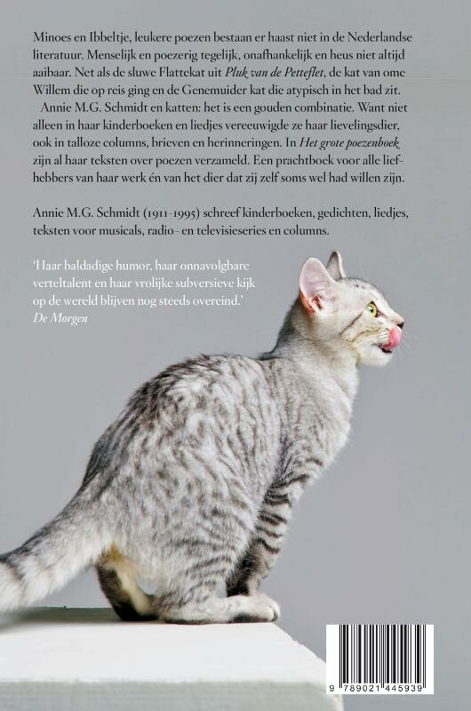 Het grote poezenboek achterkant