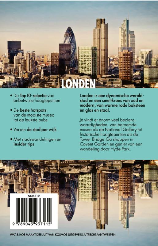 Londen / Wat & Hoe reisgids achterkant