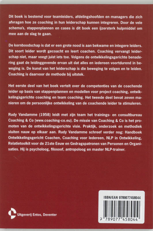 Handboek Coachend Leiderschap achterkant