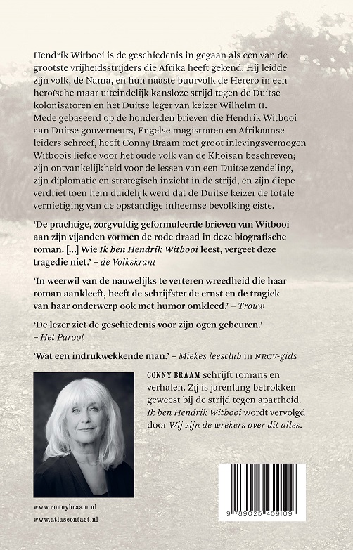 Ik ben Hendrik Witbooi achterkant