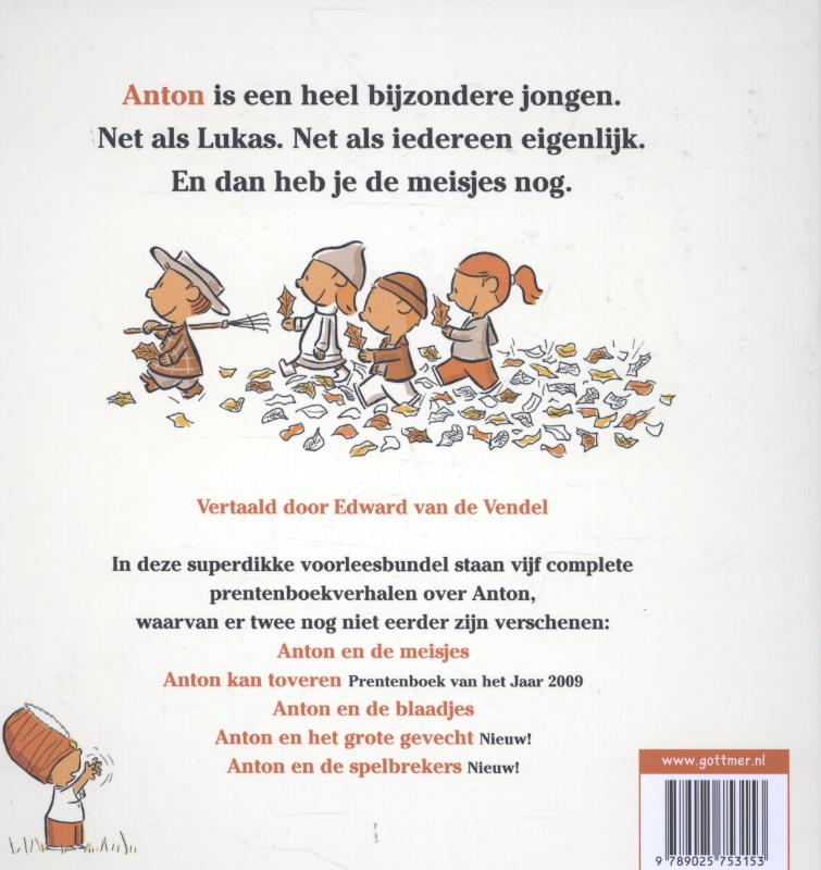 Daar heb je Anton achterkant