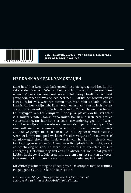 Oorlog / Het liegend konijn / 2014,1 achterkant