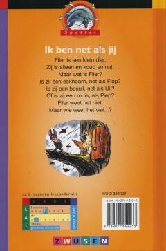 Ik ben net als jij / Spetter 3 achterkant
