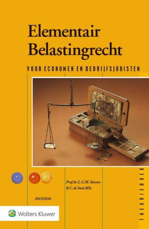 Elementair belastingrecht 2015/2016 theorieboek