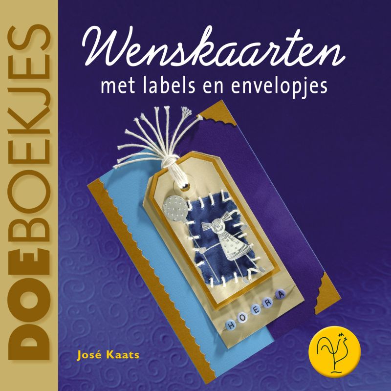 Wenskaarten met labels en envelopjes / Doeboekjes