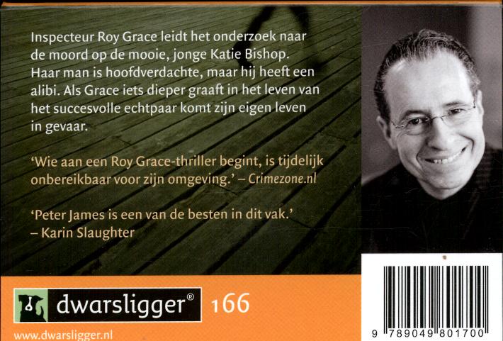 Op dood spoor / Roy Grace / 3 achterkant