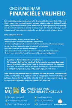 Onderweg naar financiële vrijheid achterkant