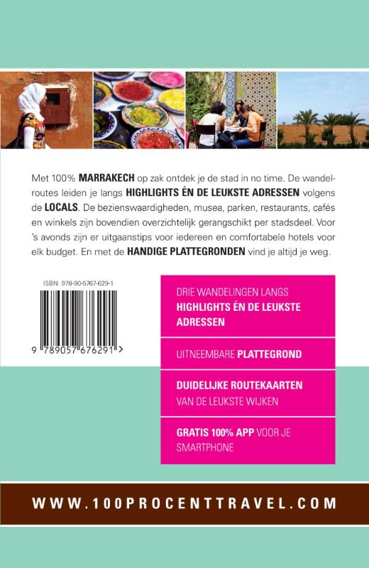 100% Marrakech / 100% stedengidsen achterkant