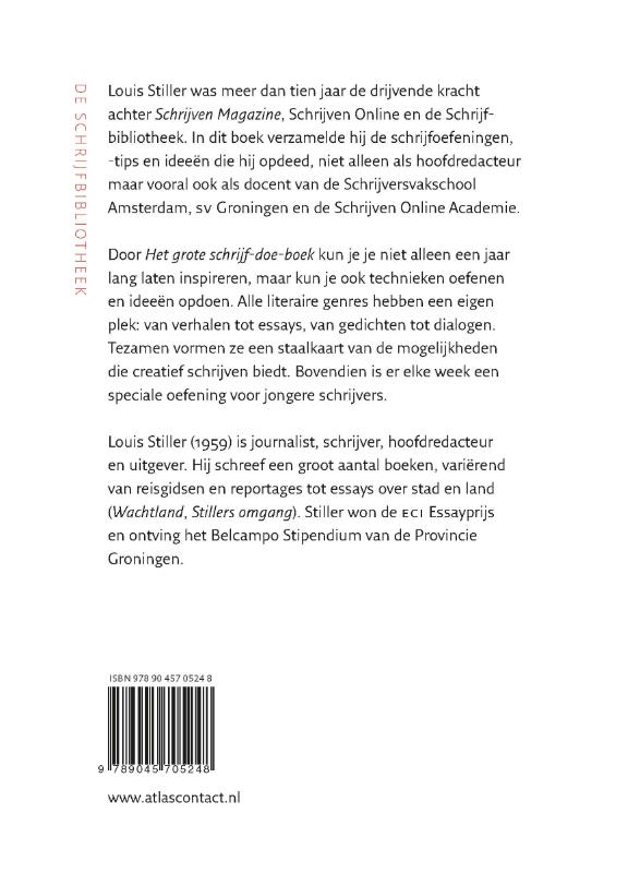 Het grote schrijf-doe-boek / De schrijfbibliotheek Het grote schrijf-doe-boek / De schrijfbibliotheek achterkant