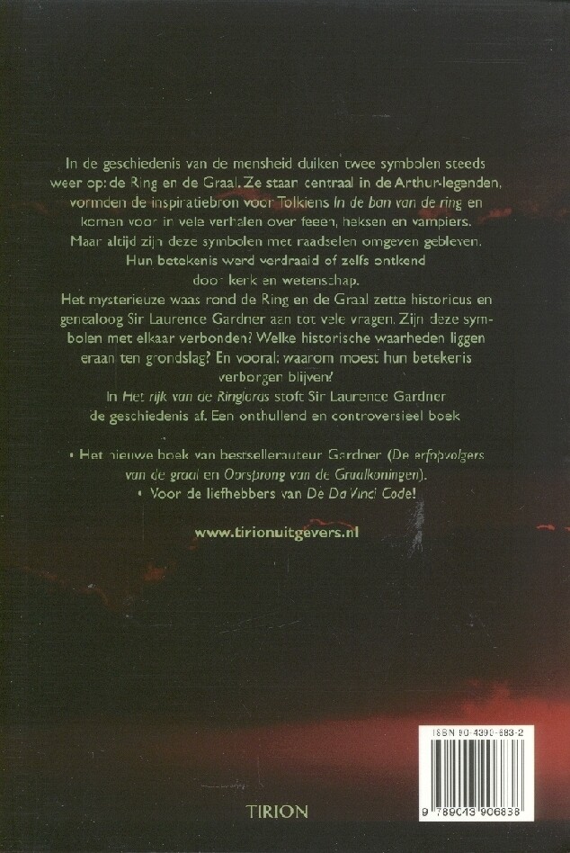 Het rijk van de Ringlords achterkant