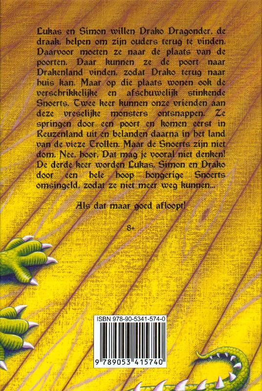 Drako Dragonder achterkant